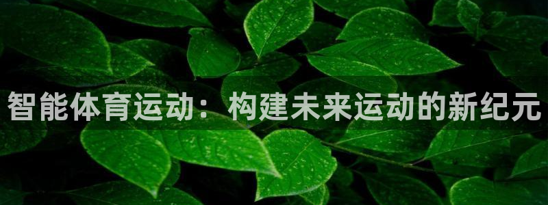 意昂2体育凯捷平台主管：智能体育运动：构建未来运动的新纪元